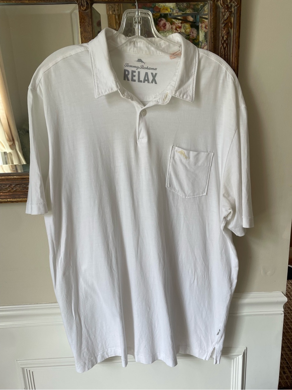 Tommy Bahama white relax shirt